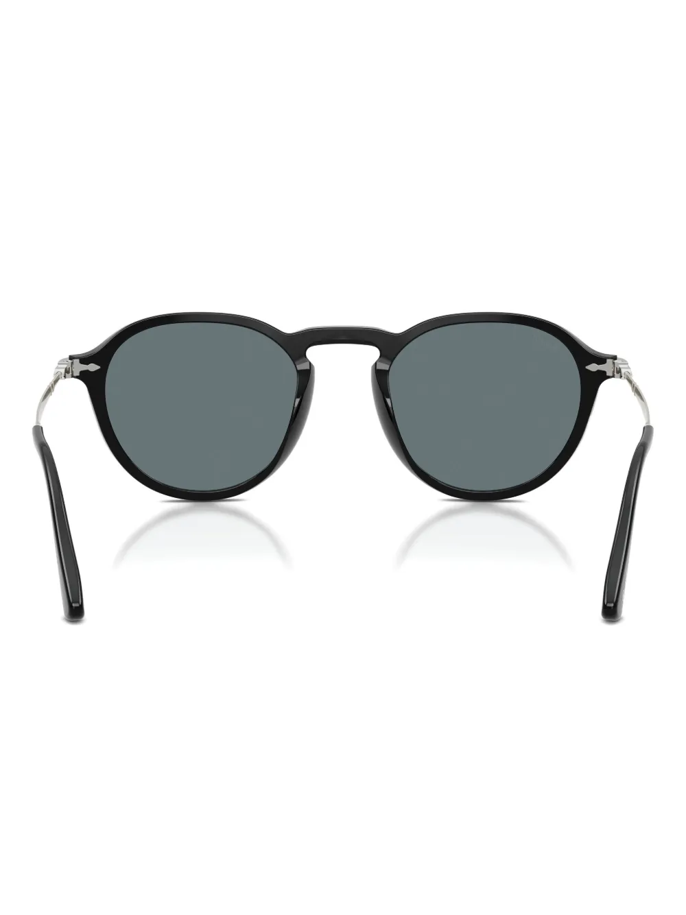 Persol Round-frame Sunglasses In Black