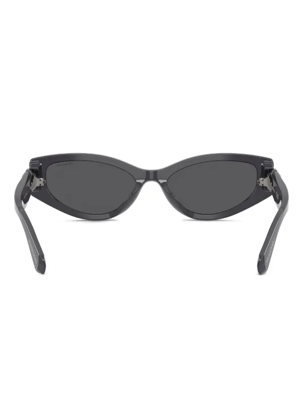 Swarovski Eyewear crystal-embellished cat-eye Sunglasses | Grey