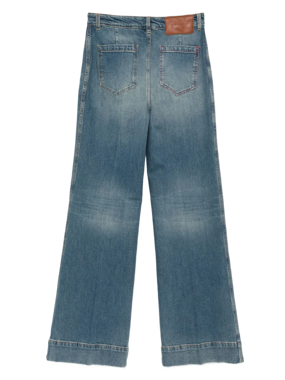 Victoria Beckham pocket-detail jeans | Wide-Leg Jeans | Image 2