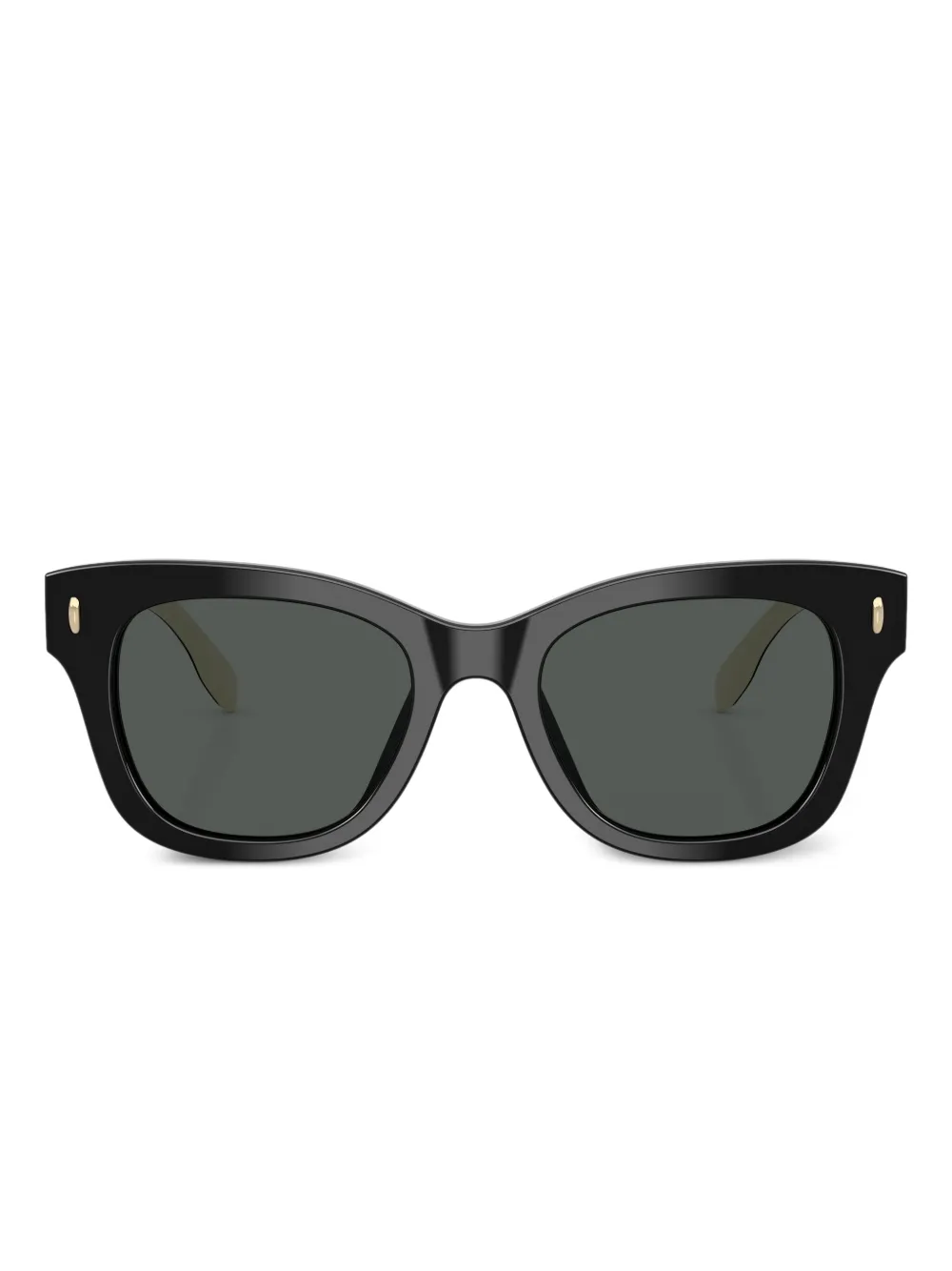 Tory Burch two-tone square sunglasses | Black | Image 1