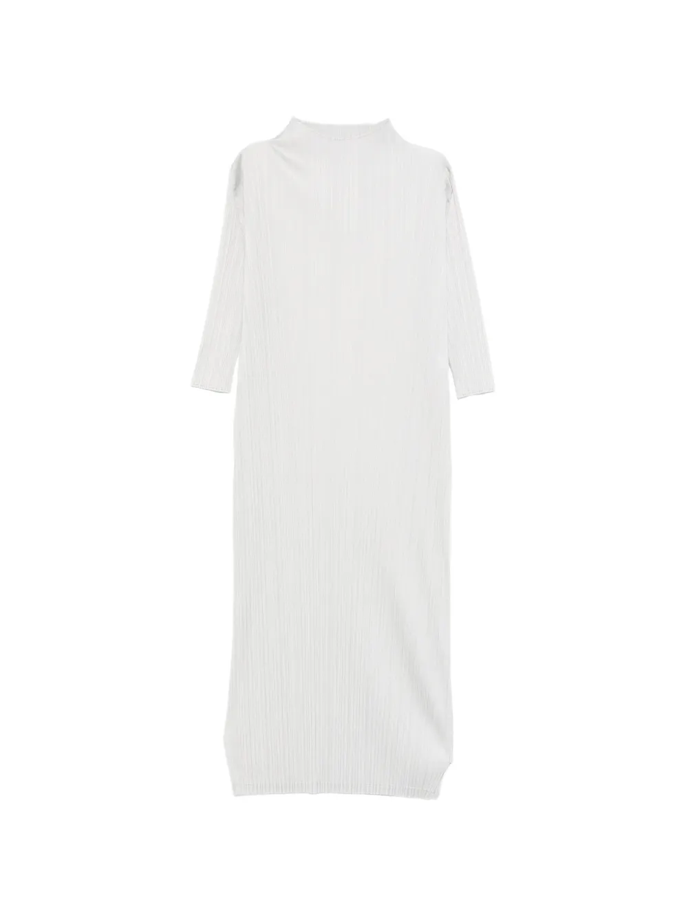 Pleats Please Issey Miyake pleated midi dress - Grigio