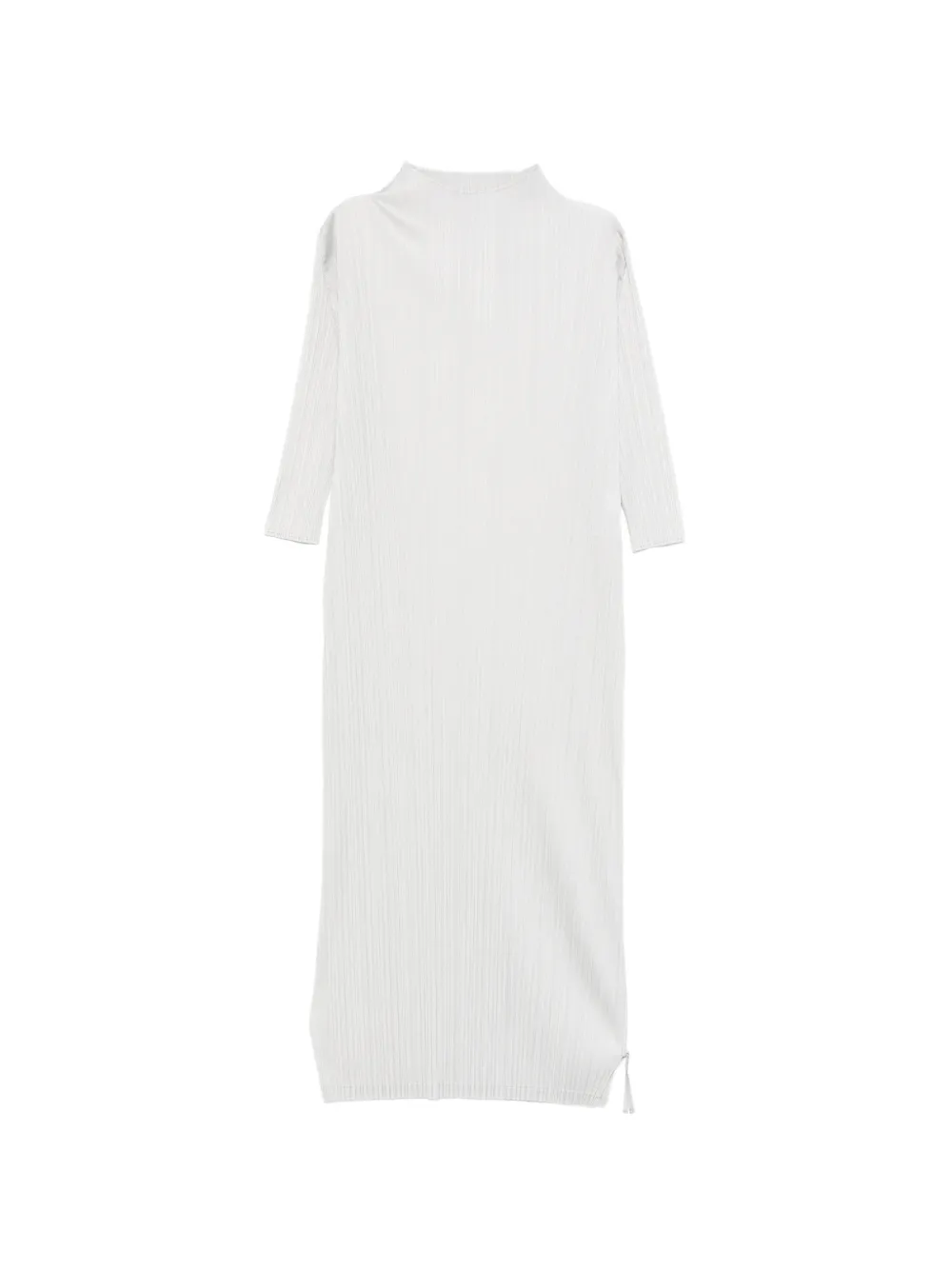 Pleats Please Issey Miyake pleated midi dress - Grigio