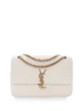 Saint Laurent Pre-Owned 2021 Medium Boucle Tweed Patchwork Jamie shoulder bag - White