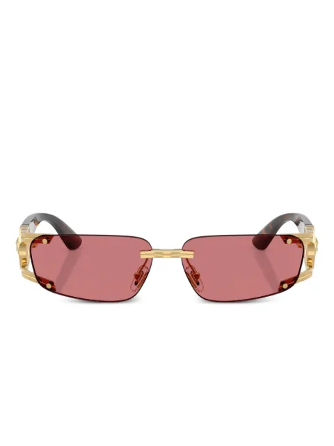 Versace Eyewear medusa-embellished rimless sunglasses