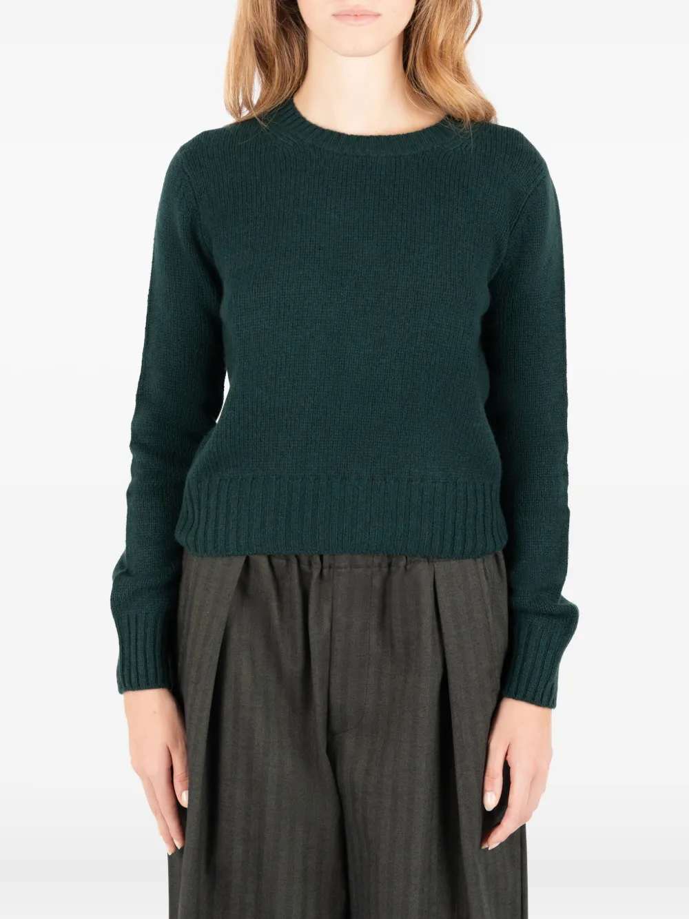 Société Anonyme Scarlett Crew-neck Sweater In Green