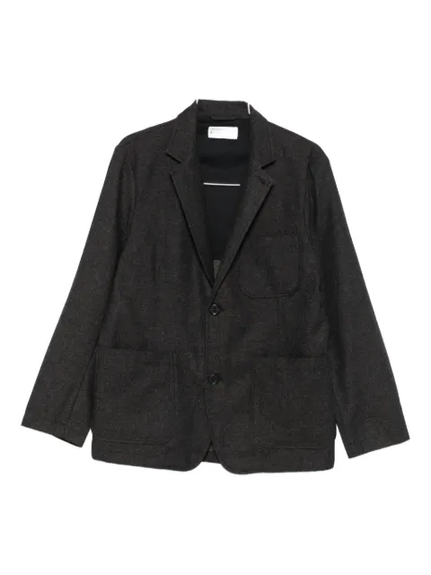 Universal Works patch-pocket single-breasted blazer