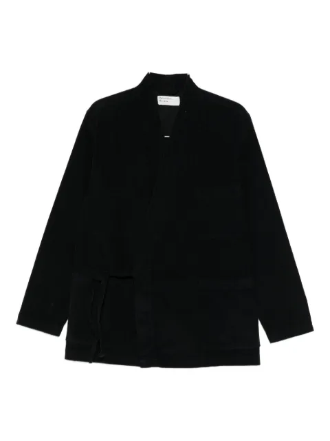 Universal Works corduroy wrap blazer