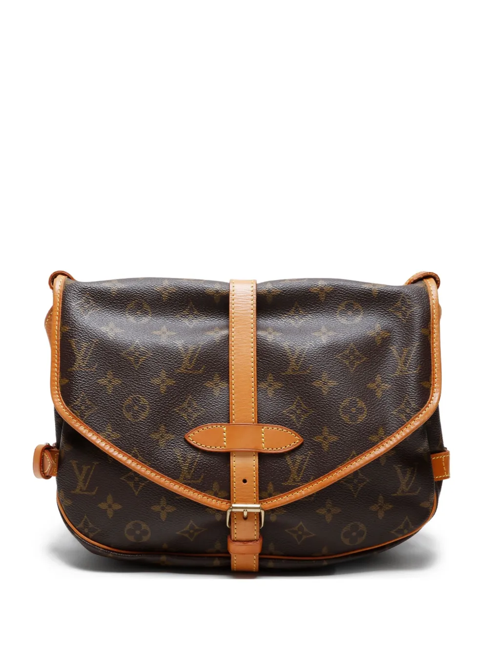 Louis Vuitton Pre-Owned 1995 Saumur MM monogram-canvas shoulder bag | Brown | Image 1