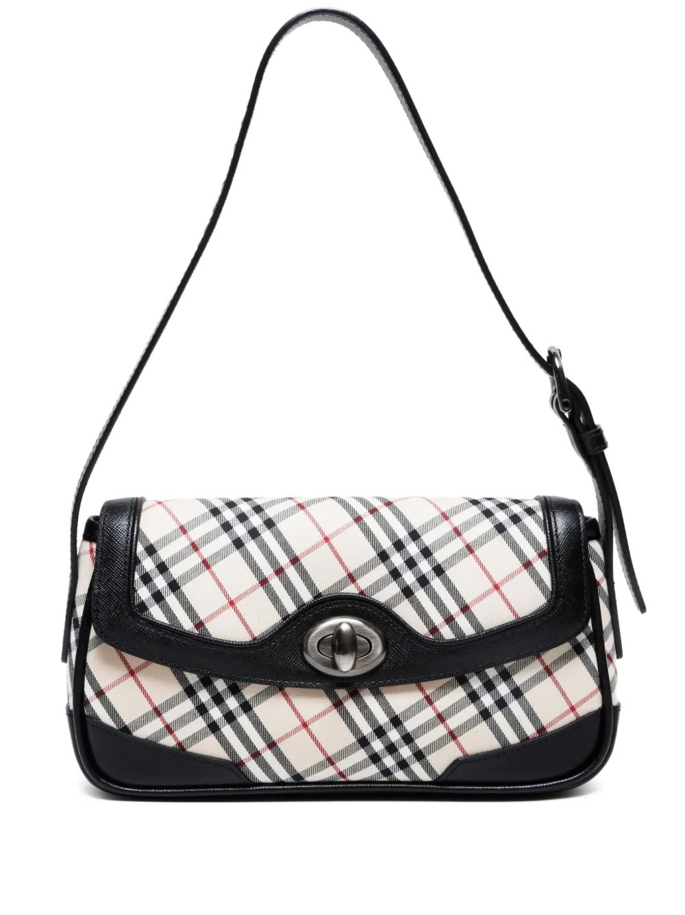 Burberry Pre-Owned 1990-2010s Nova Check shoulder bag | Neutrals | Image 1