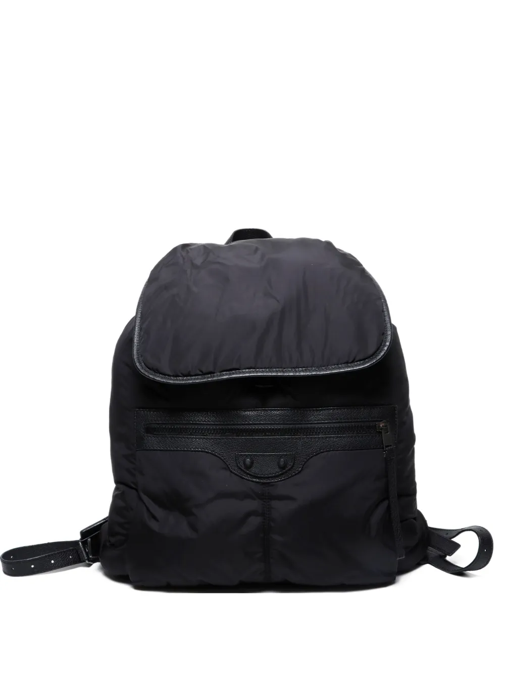 Pre-owned Balenciaga 2010-2015 Padded Traveler Backpack In Black