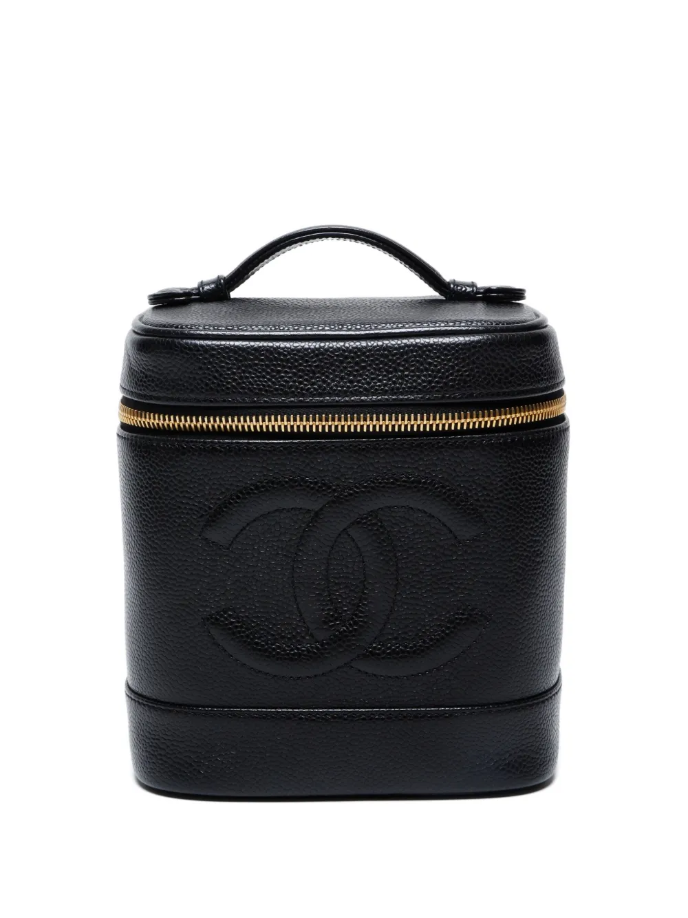 CHANEL Pre-Owned 2000-2002s CC Mark vanity handbag | Black | Image 1