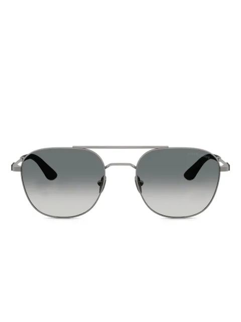 Giorgio Armani double-bridge design sunglasses