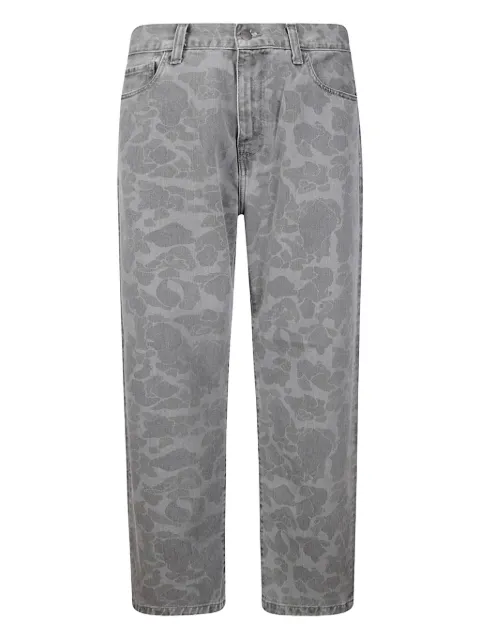 Carhartt WIP printed five-pocket jeans