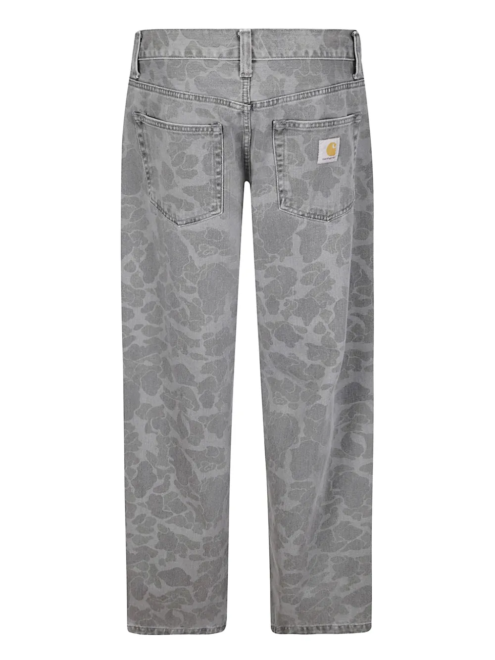 Carhartt WIP printed five-pocket jeans - Grijs
