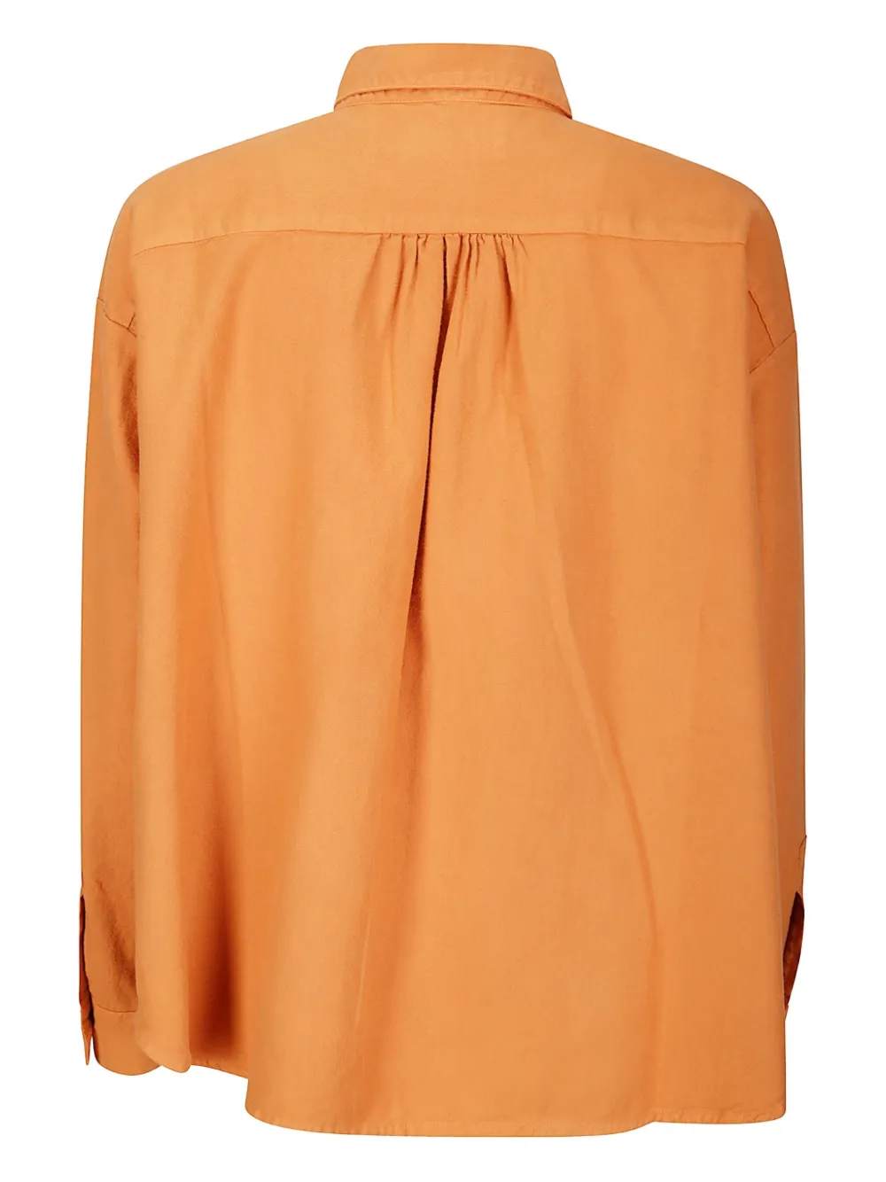Labo Art long-sleeve cotton shirt - Oranje