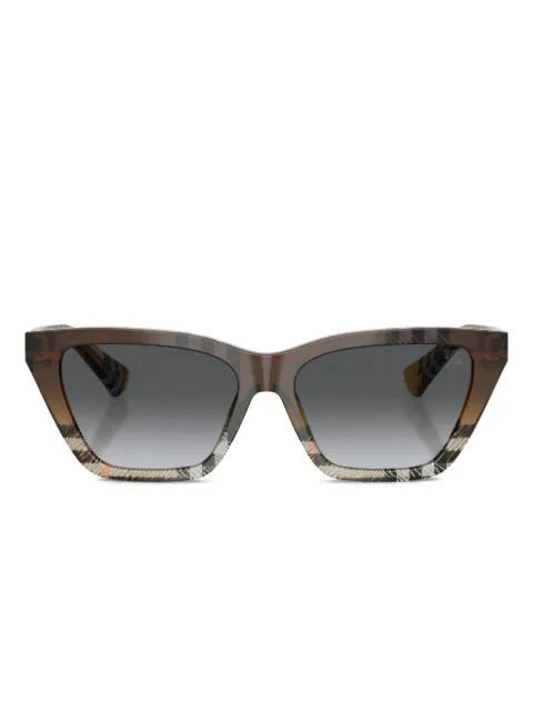 Burberry Eyewear check-pattern cat-eye sunglasses