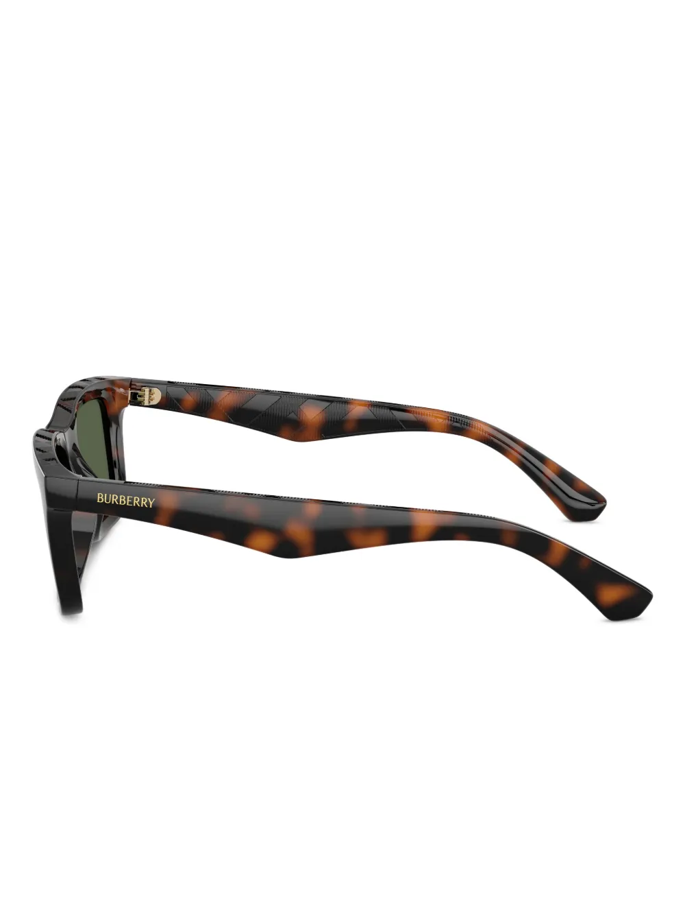 Burberry Eyewear Zonnebril met vierkant montuur Bruin