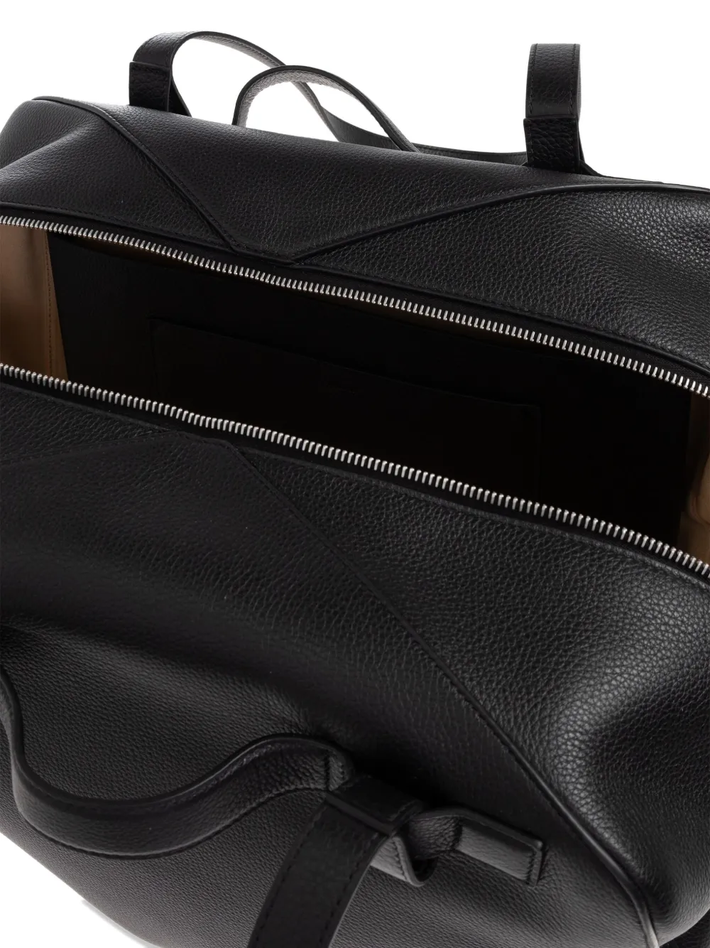 Jil Sander Leather Top-handle Tote Bag In Black