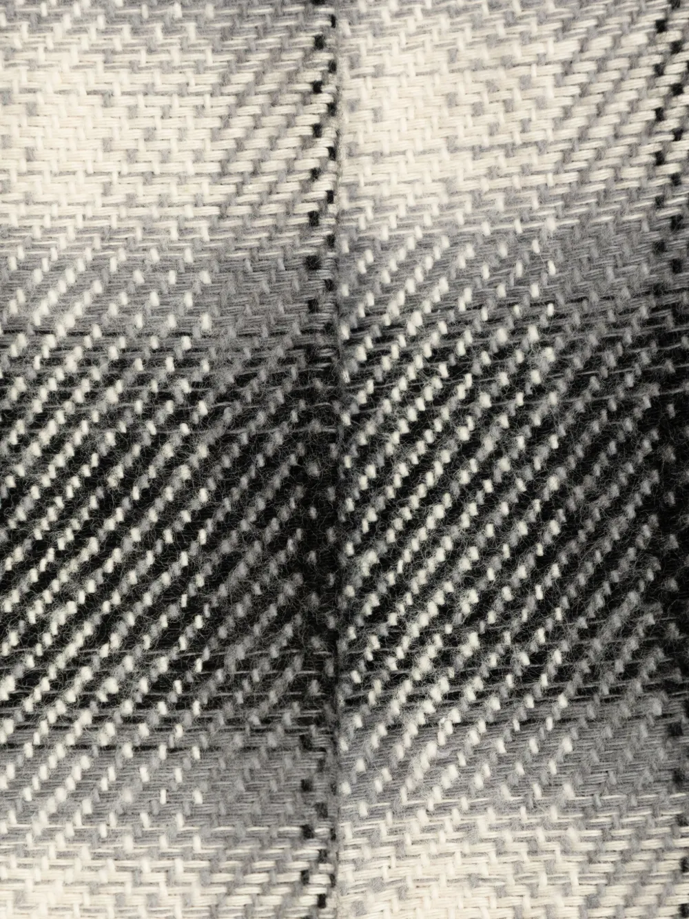 Golden Goose Kids Geruite plooirok Zwart