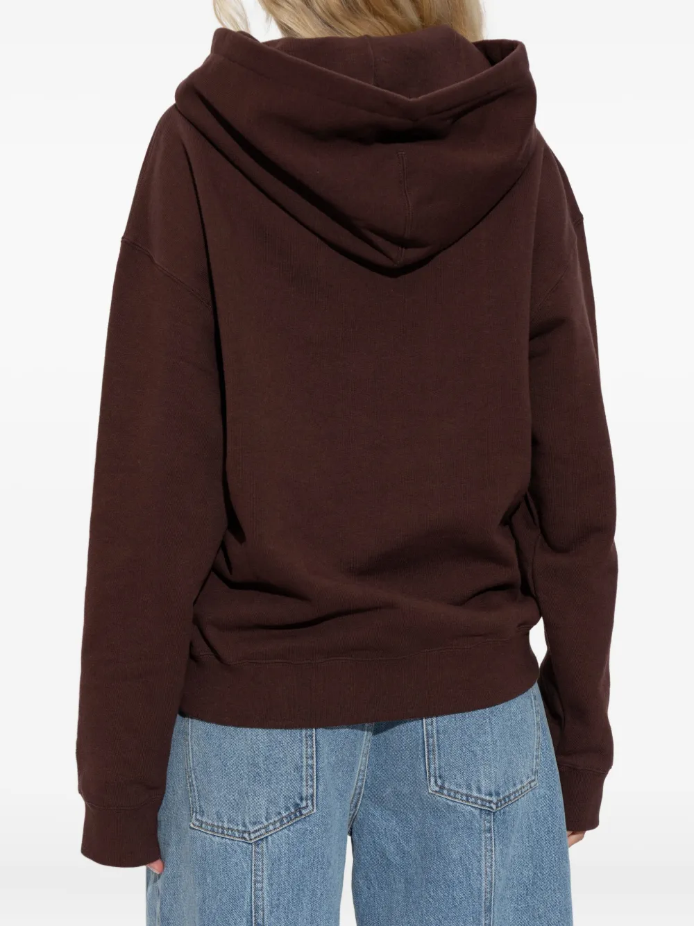 JIL SANDER+ Hoodie met opgestikte zak Rood