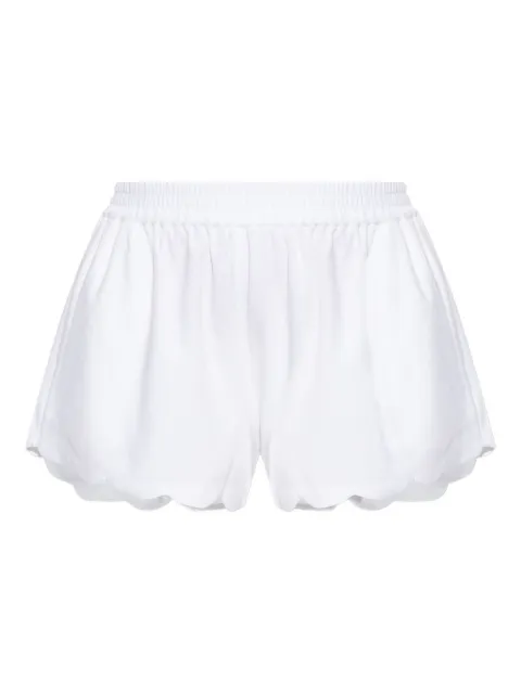 Marysia Bellini scallop-hem elastic-waist shorts