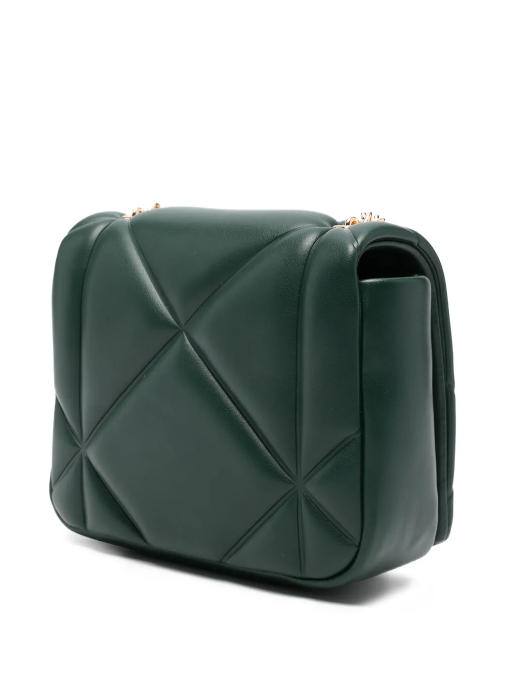 Love Moschino Crossbodytas met logo Groen