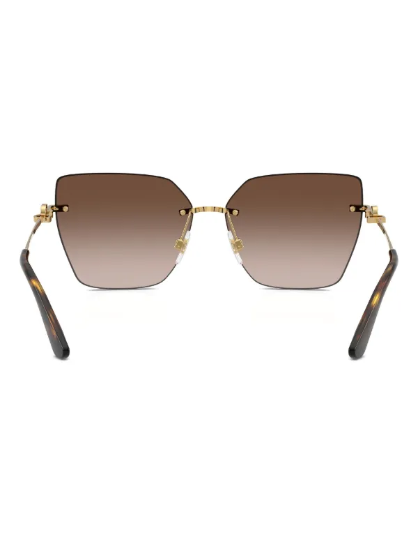 Dolce & Gabbana Rimless Sunglasses s-l400.jpg main image 4