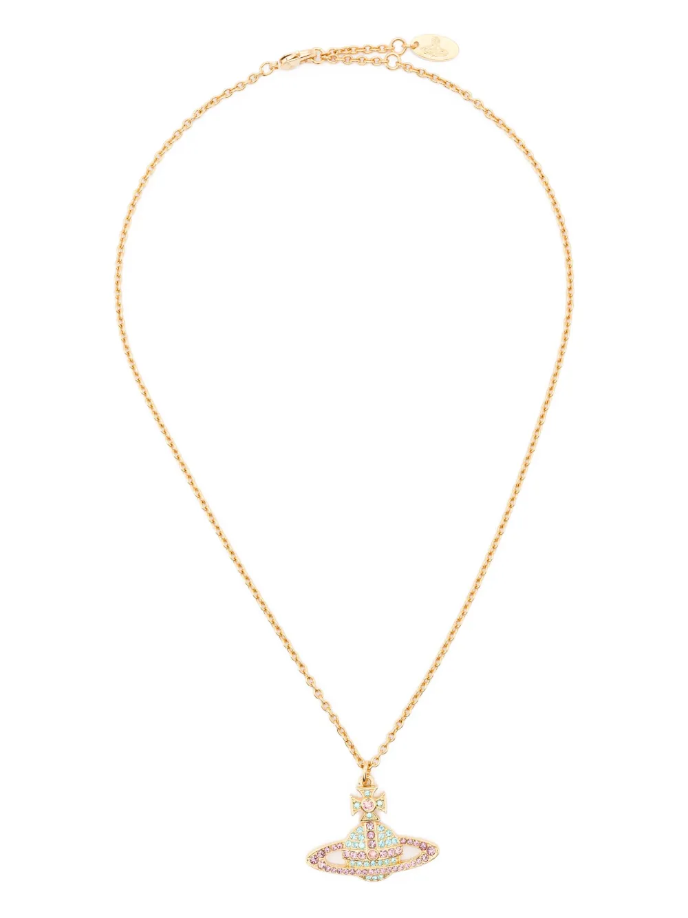 Vivienne Westwood Orb Pendant Necklace In Gold