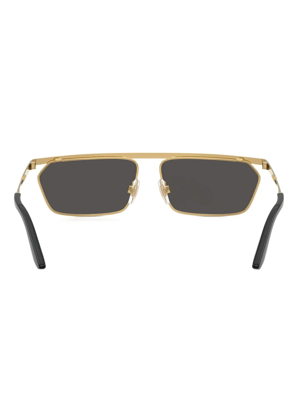 Dolce & Gabbana Eyewear Zonnebril met geometrisch montuur Goud