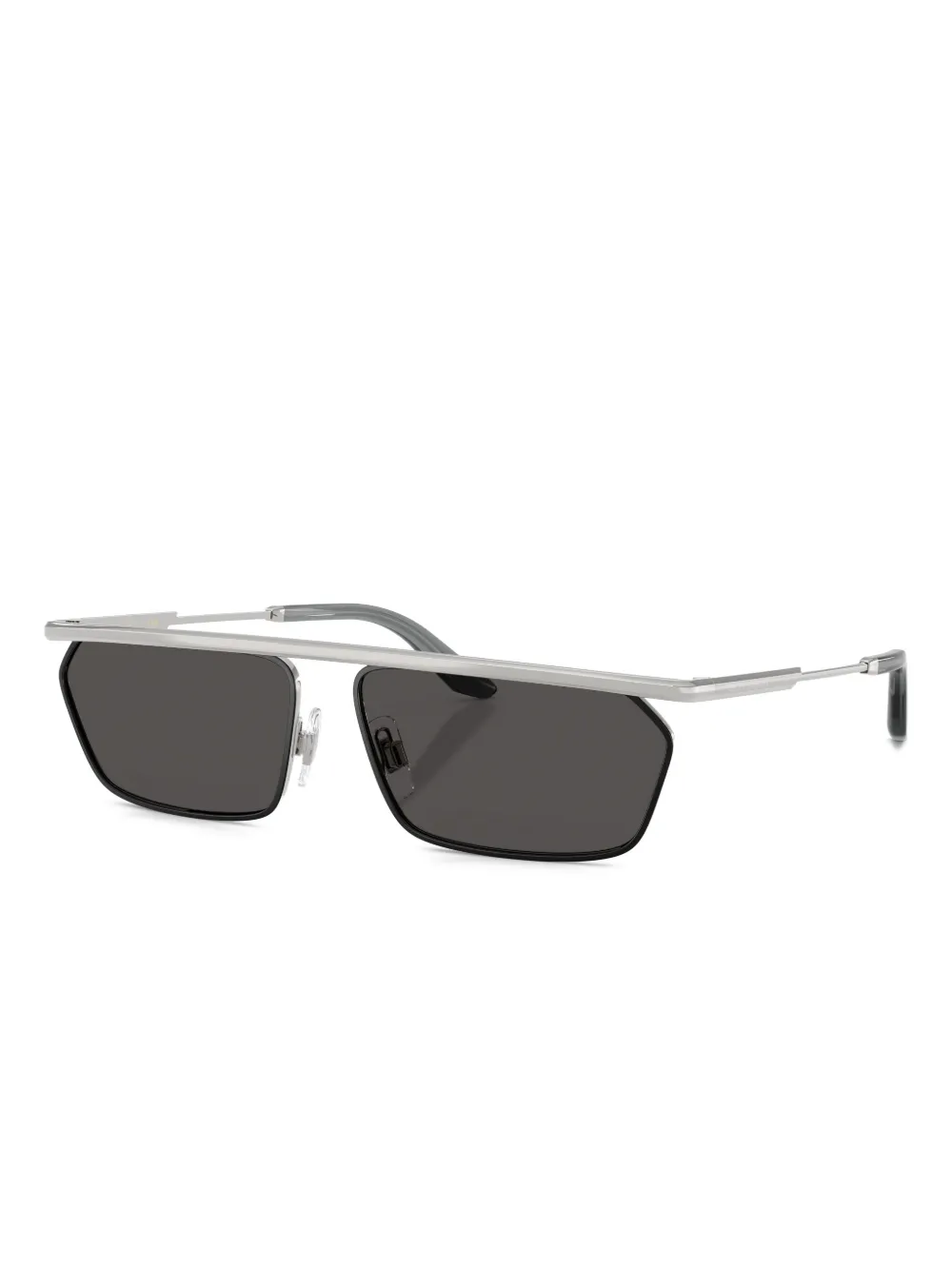 Dolce & Gabbana Eyewear Zonnebril met geometrisch montuur Zilver