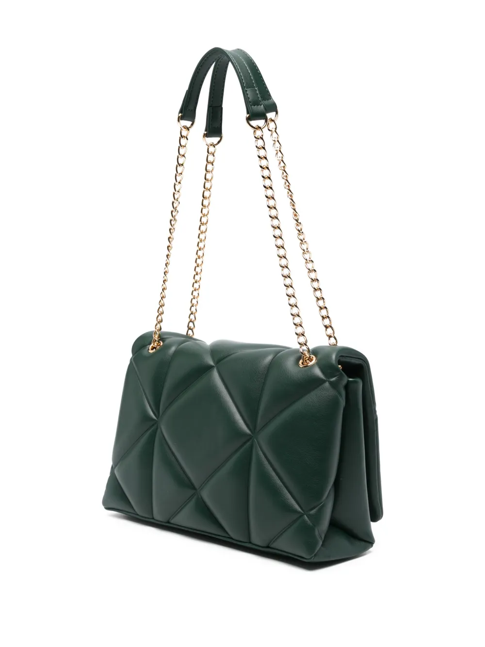 Love Moschino Schoudertas met logoplakkaat Groen