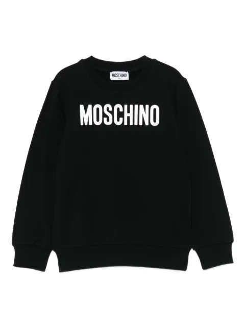 Moschino Kids Sweatshirt mit Logo-Print