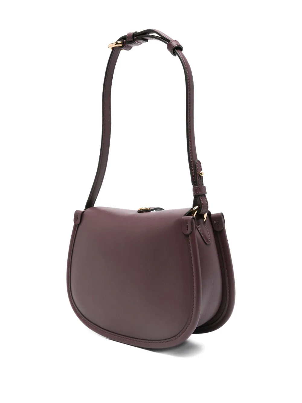 Etro Buckle-fastening Shoulder Bag In Purple