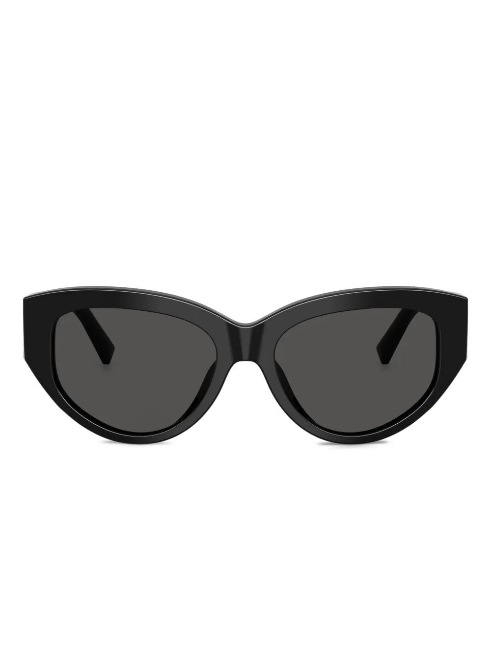Dolce & Gabbana Cat-eye Logo Sunglasses In Black