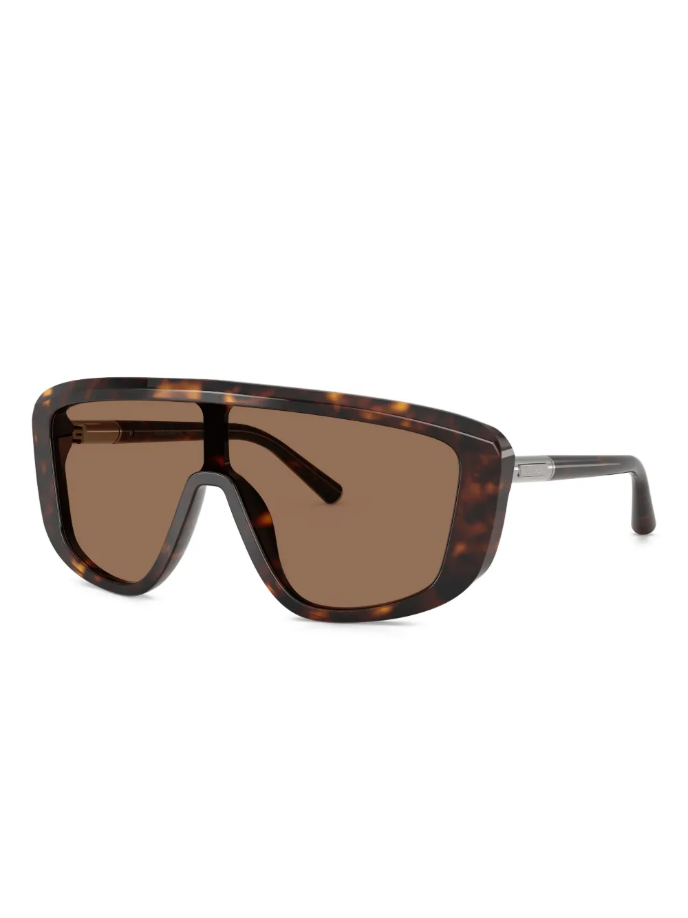 Dolce & Gabbana Eyewear Zonnebril met volledig montuur Bruin