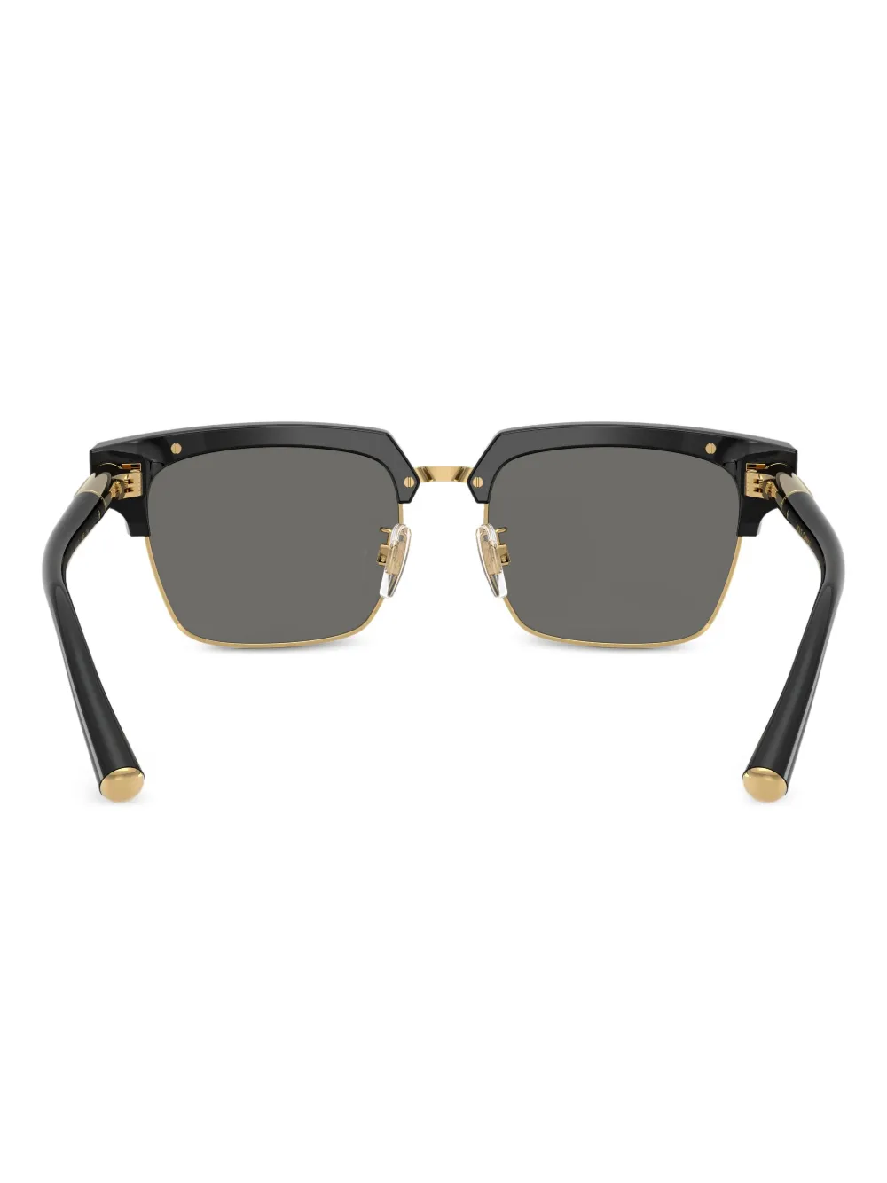 Dolce & Gabbana Eyewear Zonnebril met vierkant montuur Zwart