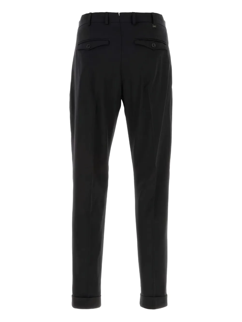 PT Torino pleated trousers - Zwart
