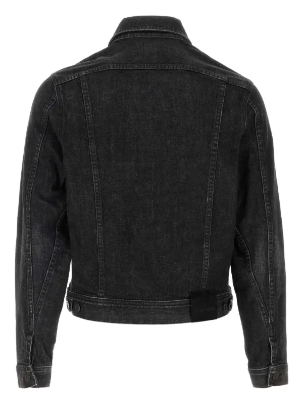TOM FORD デニムジャケット S ブラック TOM FORD Black Selvedge Denim Jacket TOM FORD