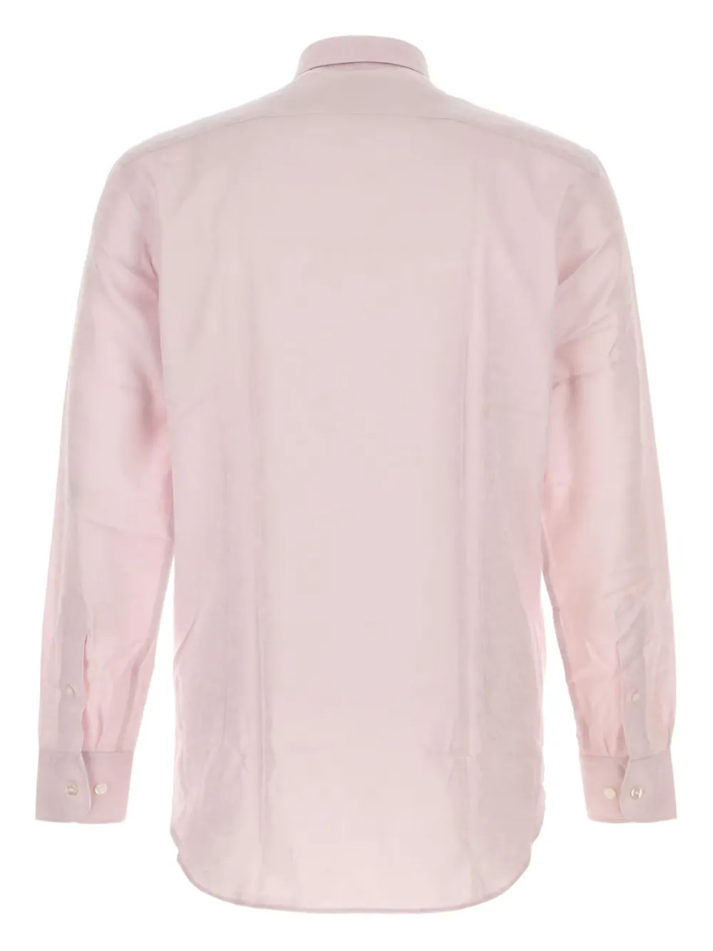 Etro Jacquard Shirt Long Sleeves In Pink