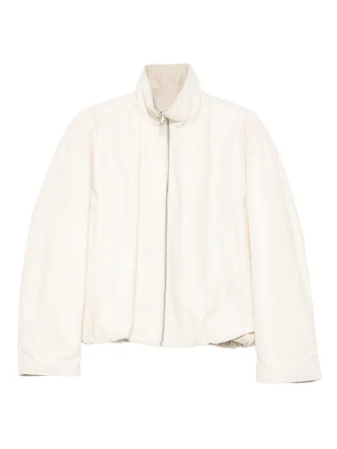 Arma zip-front quilted jacket