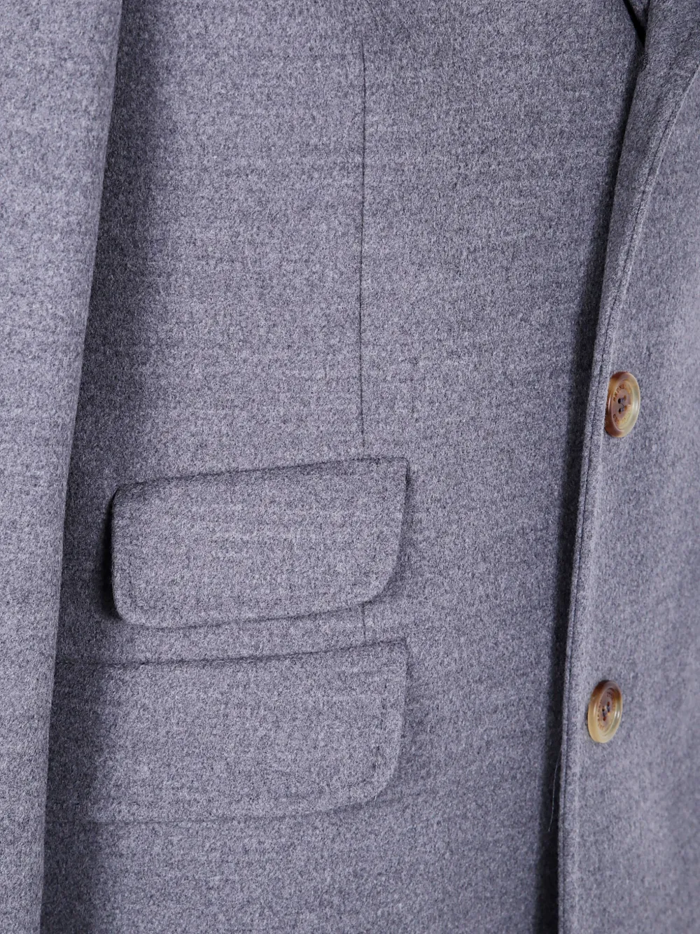 Brunello Cucinelli Cashmere Outwear Jacket Clothing In Blue