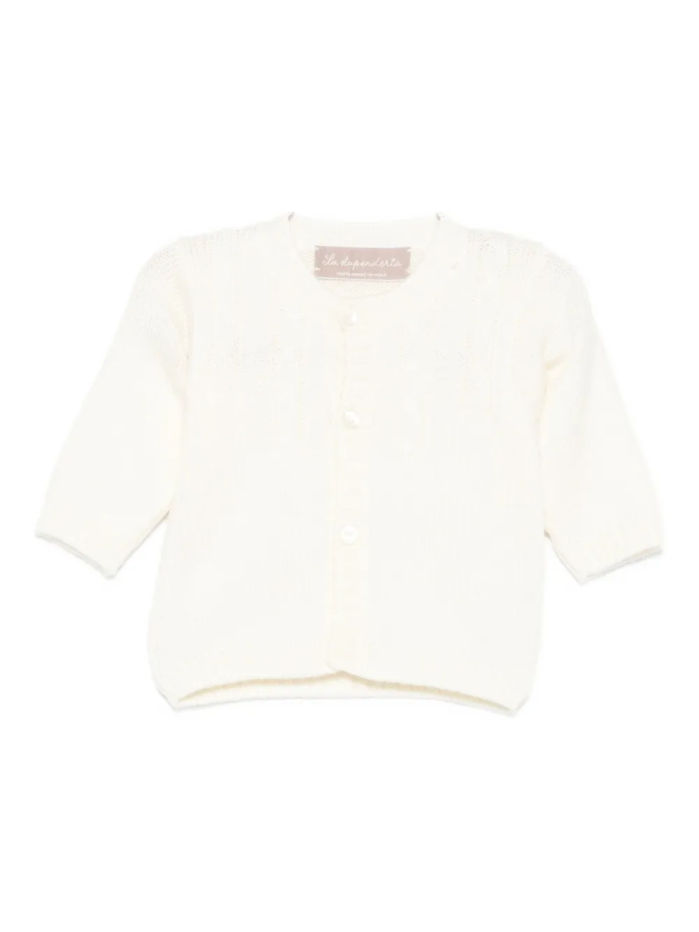 La Stupenderia button-front cardigan | Neutrals | Image 1