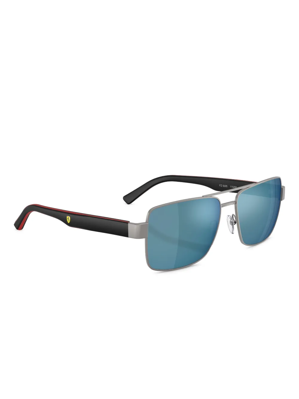 Scuderia Ferrari 59mm Rectangular Sunglasses In Gold