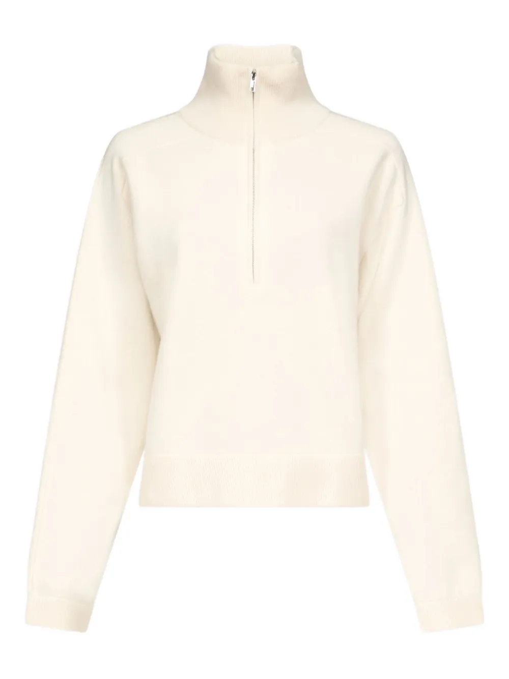 LouLou de Saison DRIES zip-front sweater - ニュートラル LouLou de Saison DRIES zip-front sweater - ニュートラル