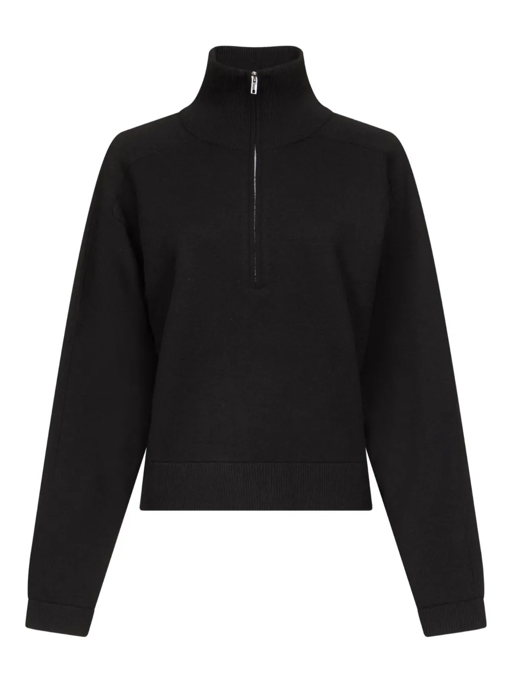 LouLou de Saison DRIES zip-front sweater | Black | Image 1
