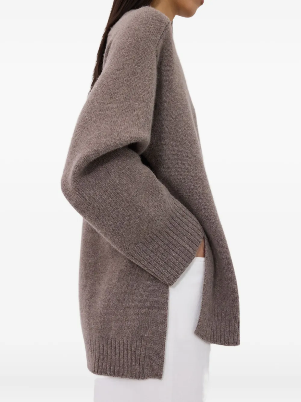 LouLou de Saison SAFI LDS round-neck sweater Beige