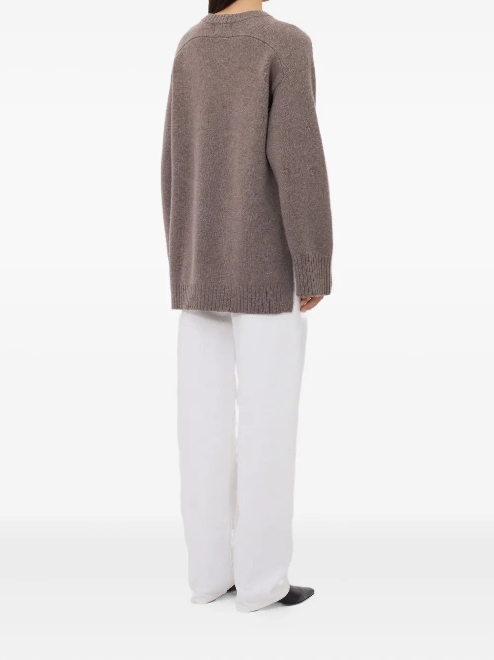 LouLou de Saison SAFI LDS round-neck sweater Beige