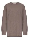 LouLou de Saison SAFI LDS round-neck sweater - Neutrals