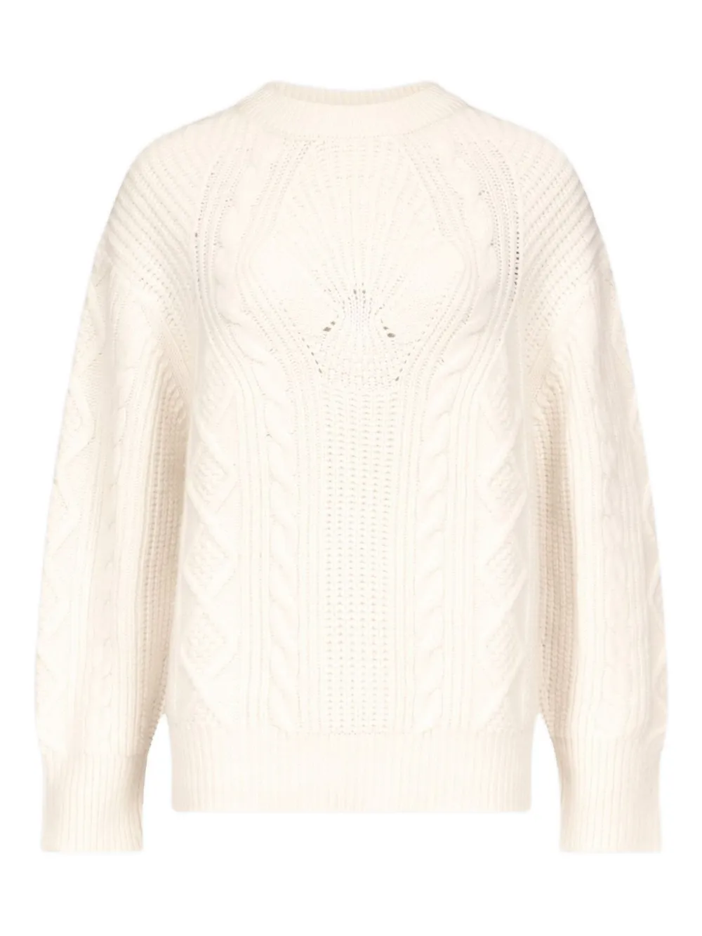 LouLou de Saison Silva cable knit sweater | Neutrals | Image 1