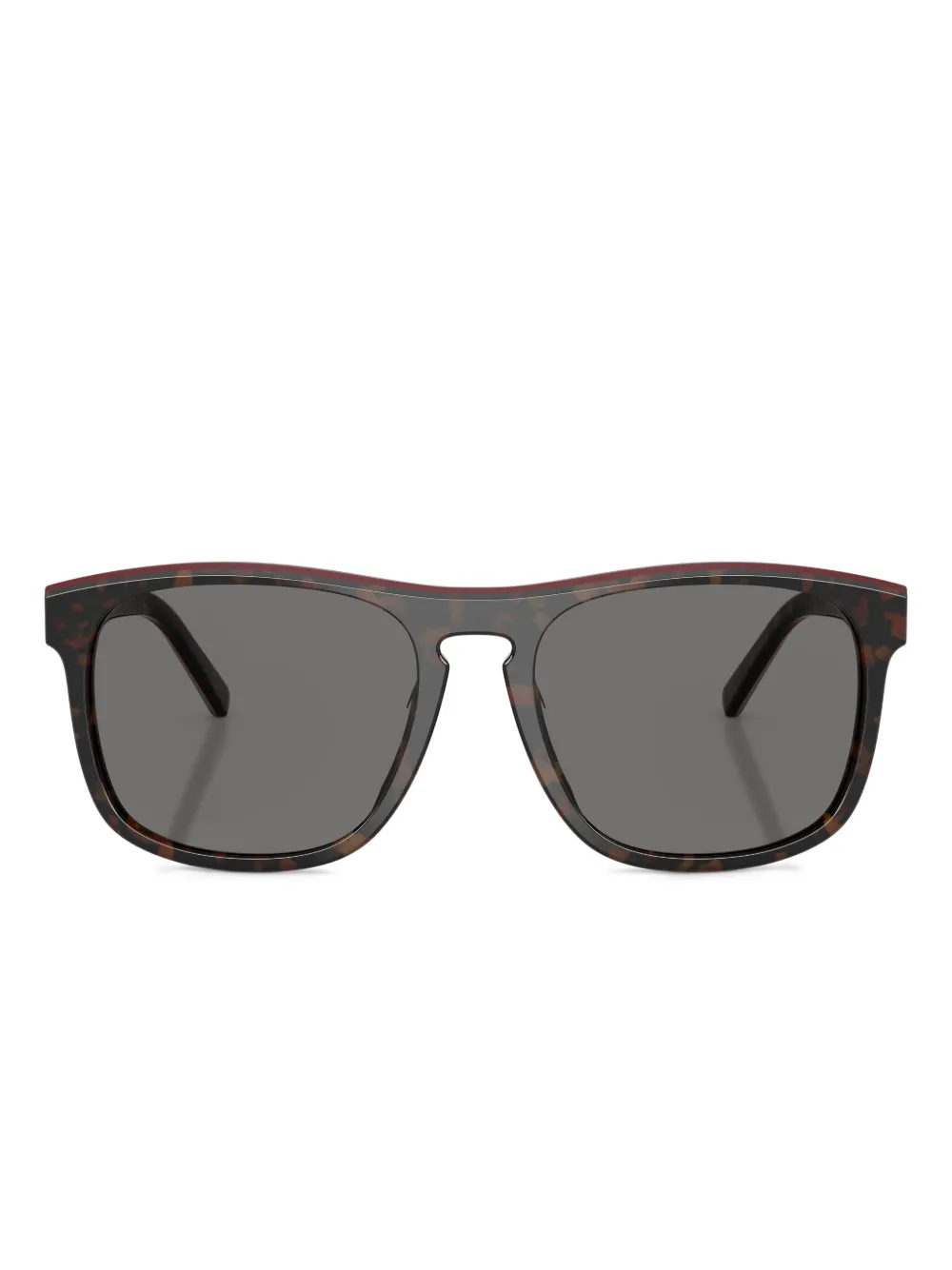 SCUDERIA FERRARI tortoiseshell square sunglasses | Red | Image 1